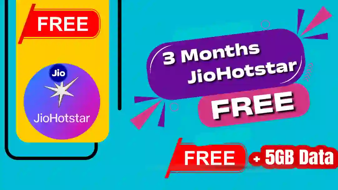 Jio launches a ₹100 data-only recharge with 90-day jio hotstar subscription and 5gb data