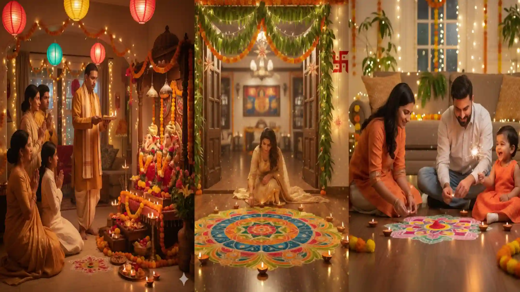 Google Gemini AI Diwali prompt 2025