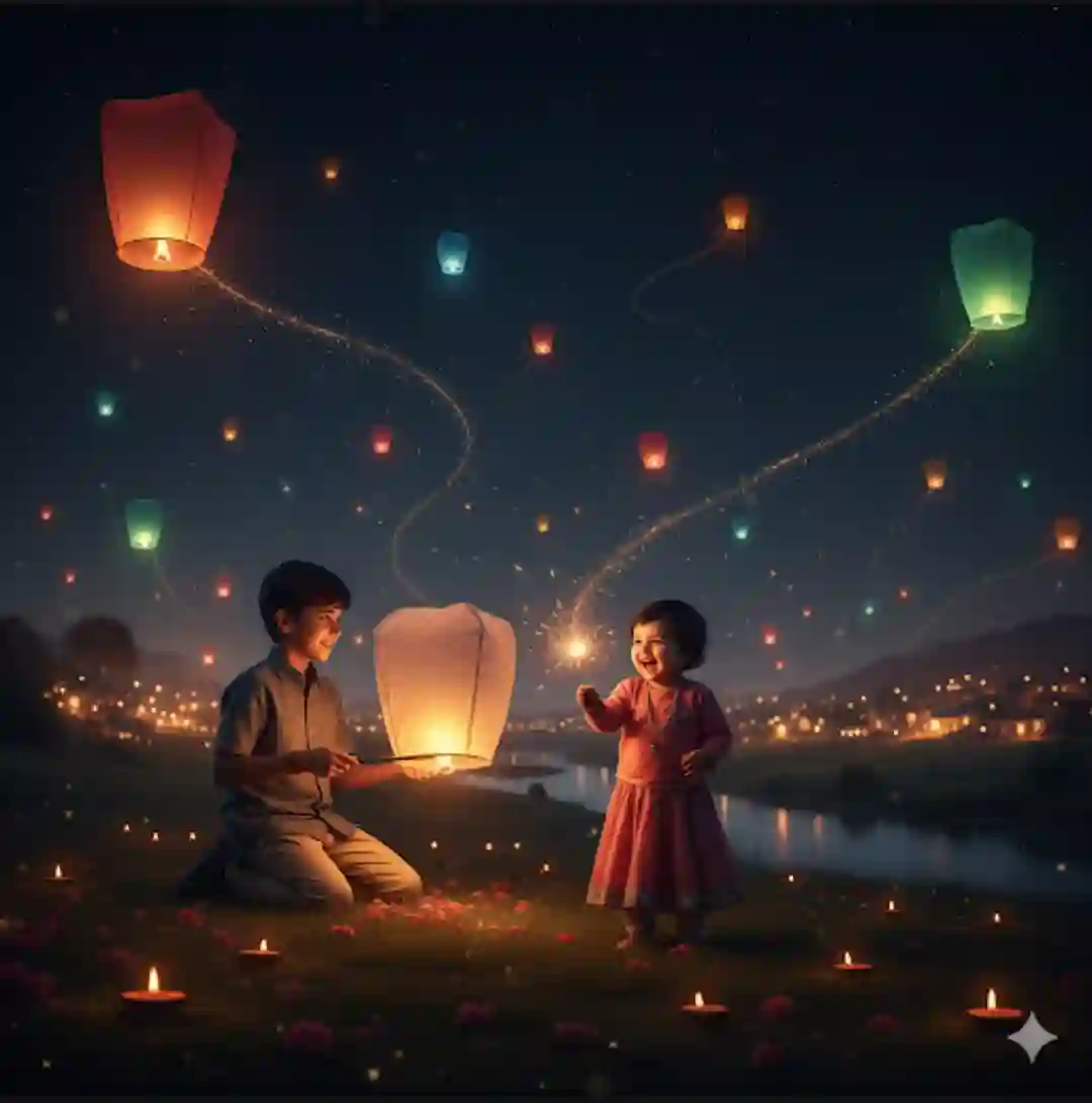 Google Gemini Ai Diwali Photo Editing Prompts for girls, boys,