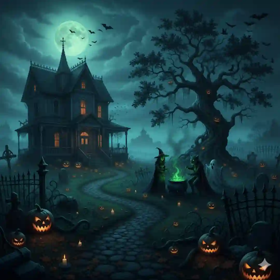 Google Gemini Halloween Al prompts generator free