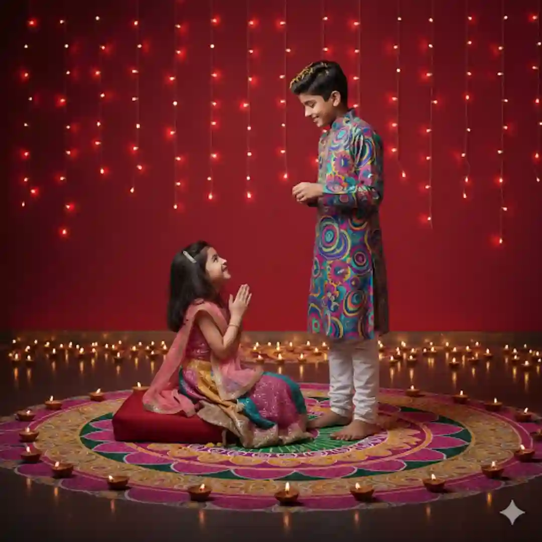 10 Best Google Gemini Bhai Dooj Ai Photo Editing Prompts for Brother and Sister