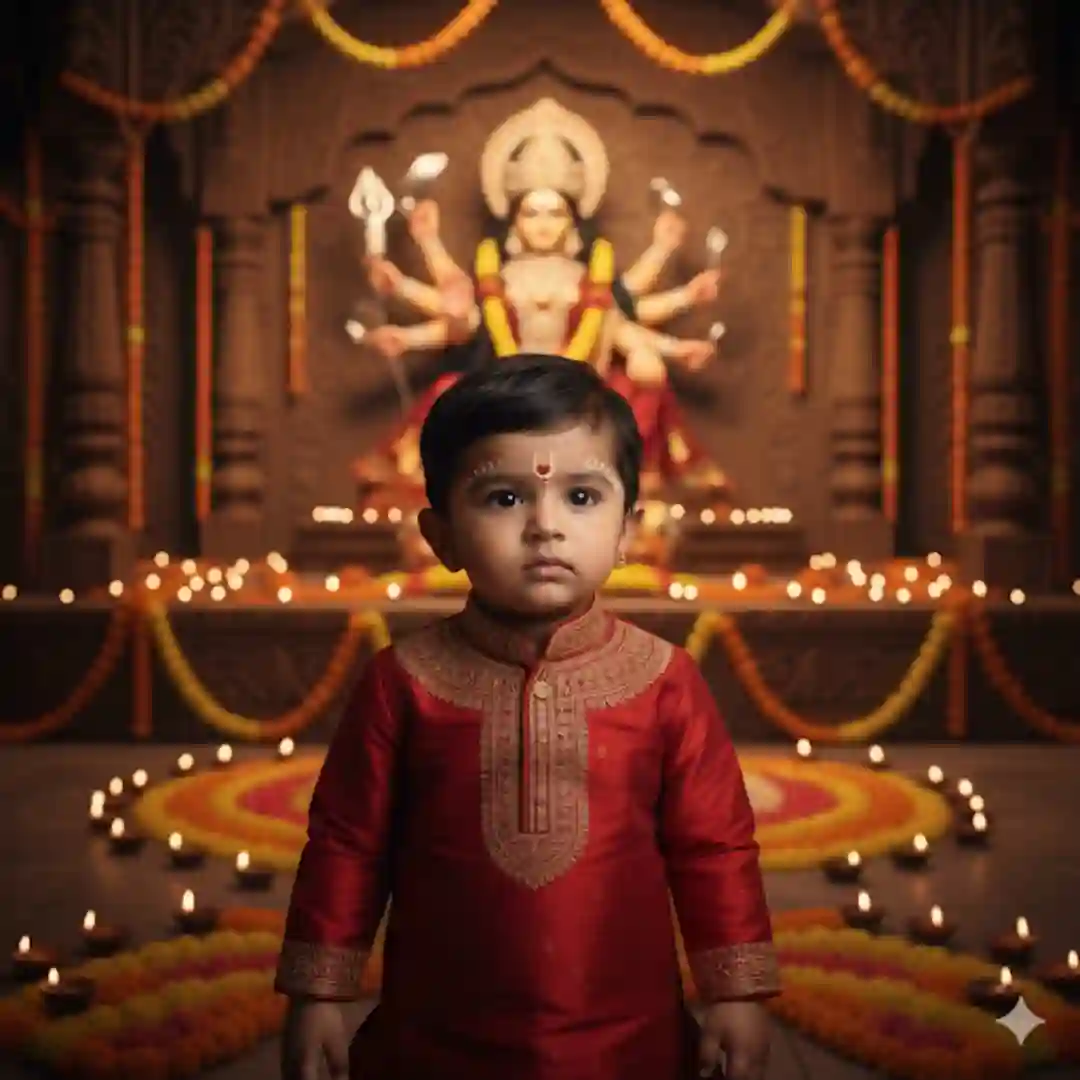 ,diwali baby prompt 2025