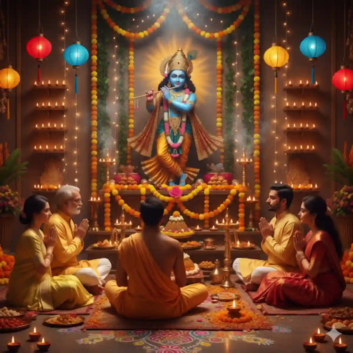 Govardhan puja ai image