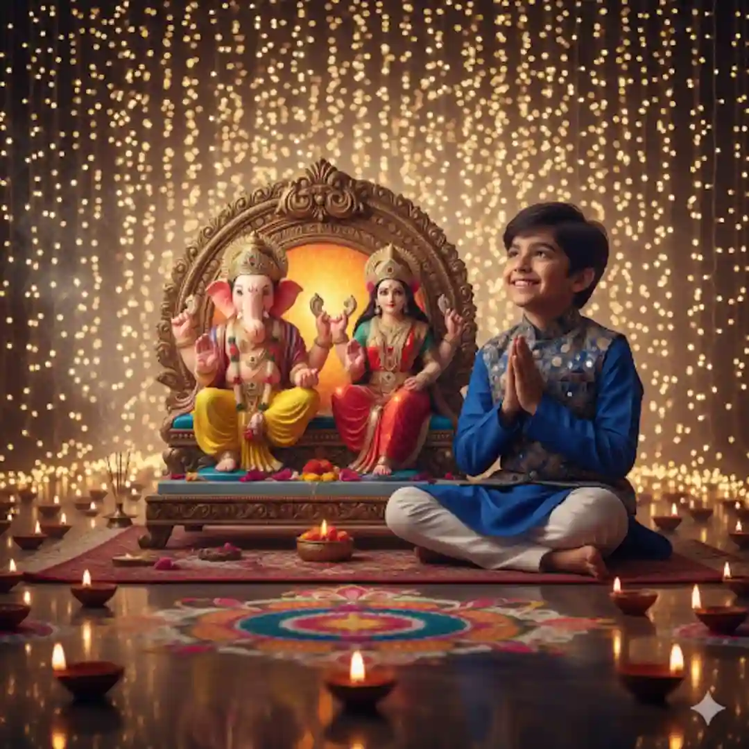 Diwali ai prompt for gemini Trending Boy