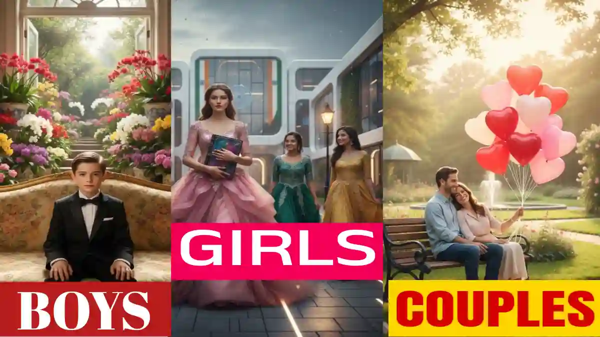 Google Gemini AI photo prompt copy paste trending boy and girl couple