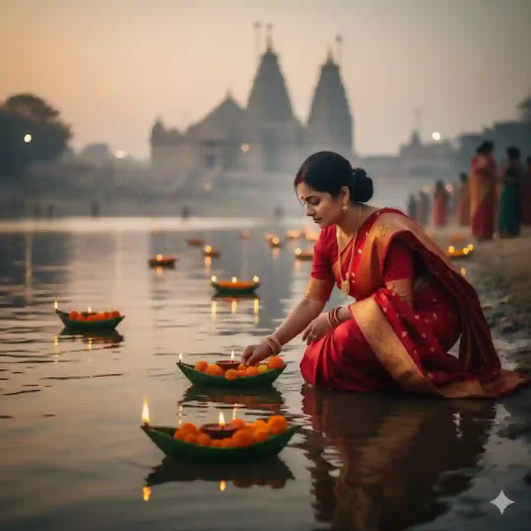 google gemini kartika purnima ai photo editing prompts for woman