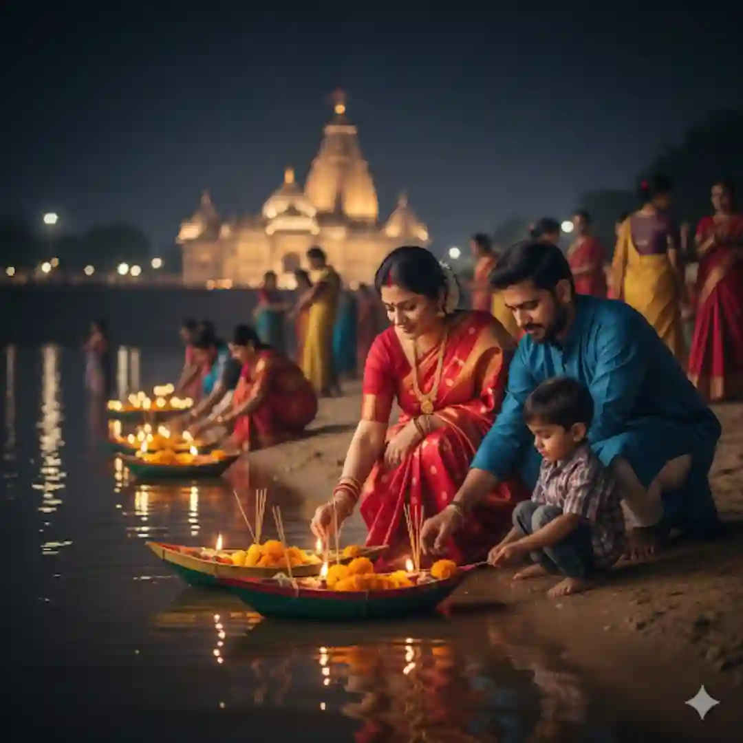 google gemini kartika purnima ai photo prompts for couple