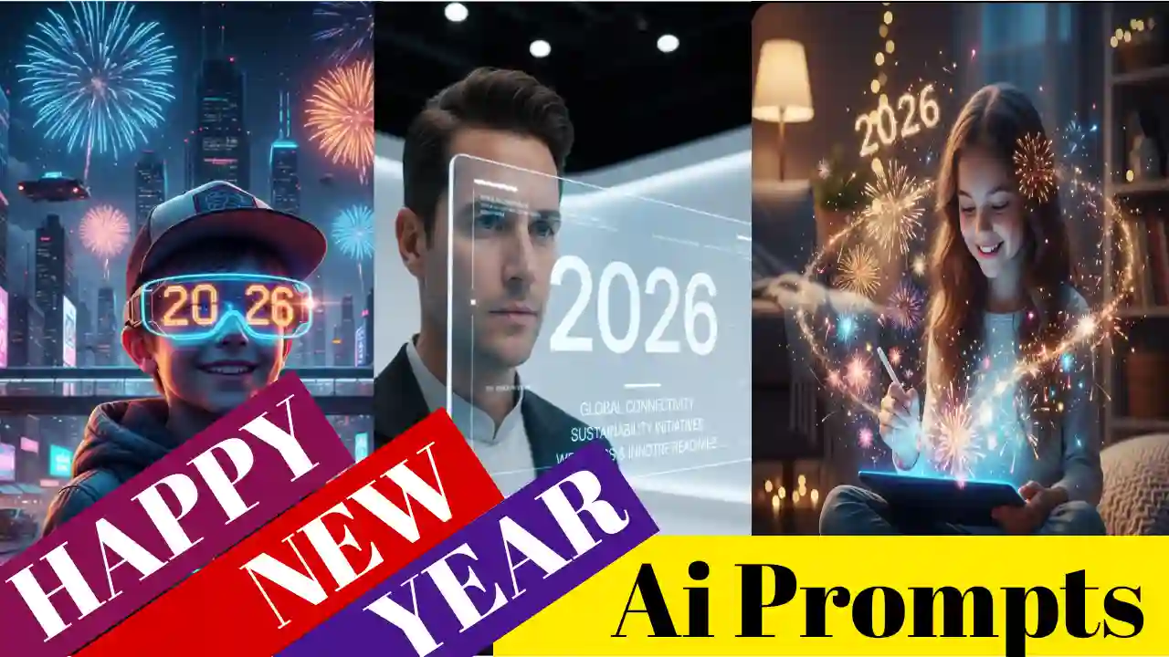 Happy New Year 2026 Wishes Ai Photo Editing Prompts For Boys Girls And Mens