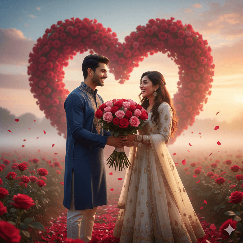 Gemini Ai Photo Prompt For Romantic Couple