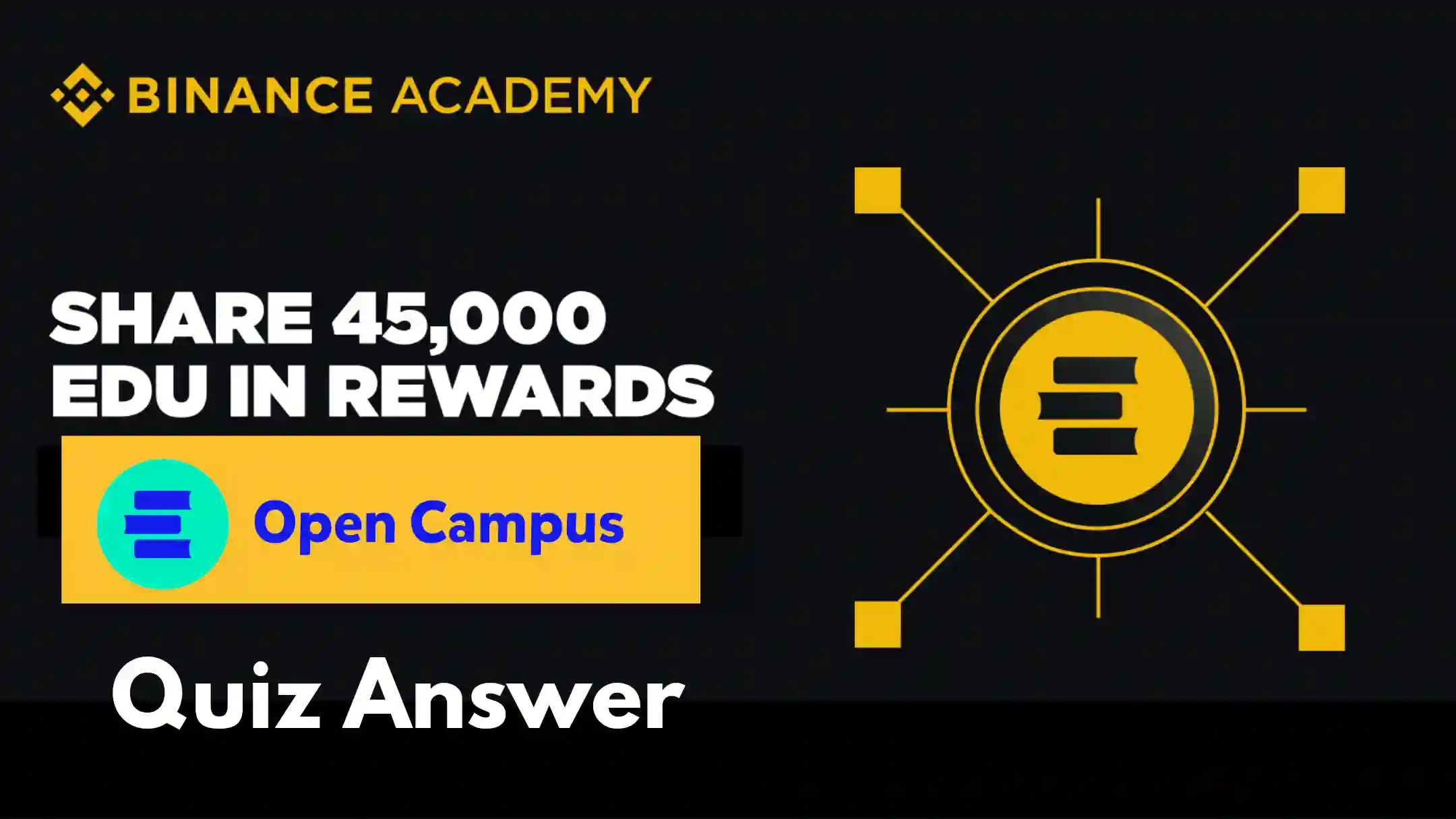 Binance EDU Quiz Answers Today